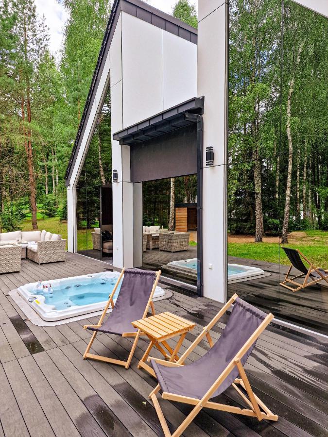 Villa Bobrowa Ostoja à Łukta Extérieur photo