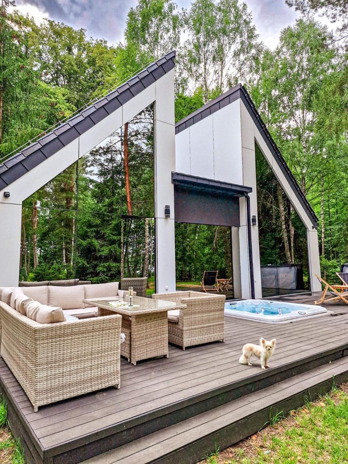 Villa Bobrowa Ostoja à Łukta Extérieur photo