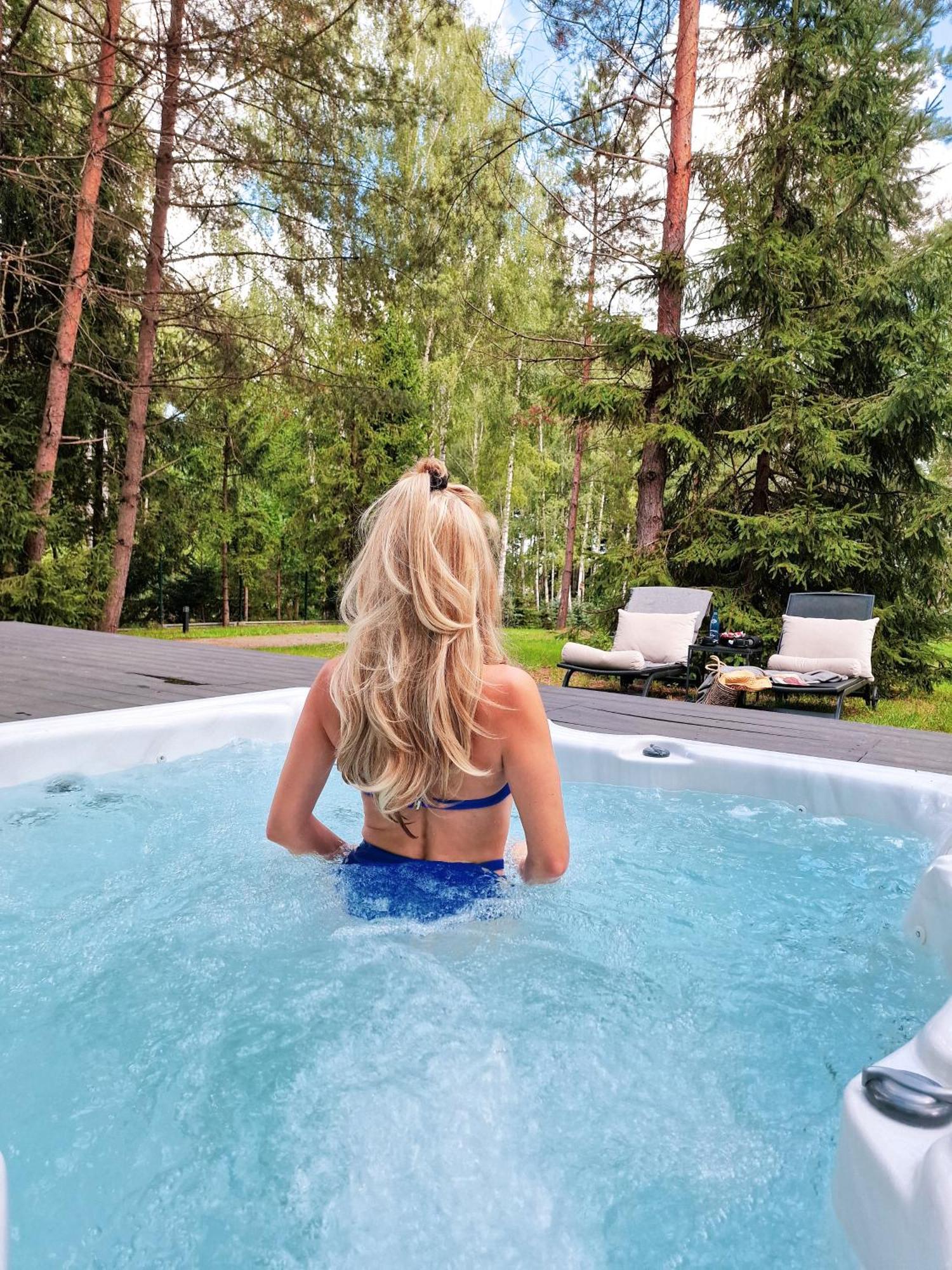 Villa Bobrowa Ostoja à Łukta Extérieur photo